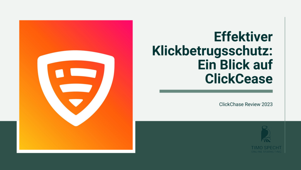 Titelbild eines Artikels für einen Testbericht über eine Software namens ClickCease
