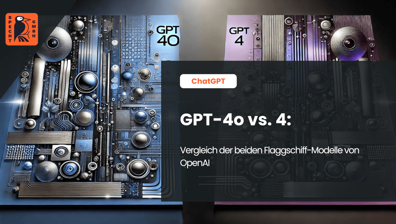 Beitragsbild zum Blogbeitrag über GPT-4o vs. 4