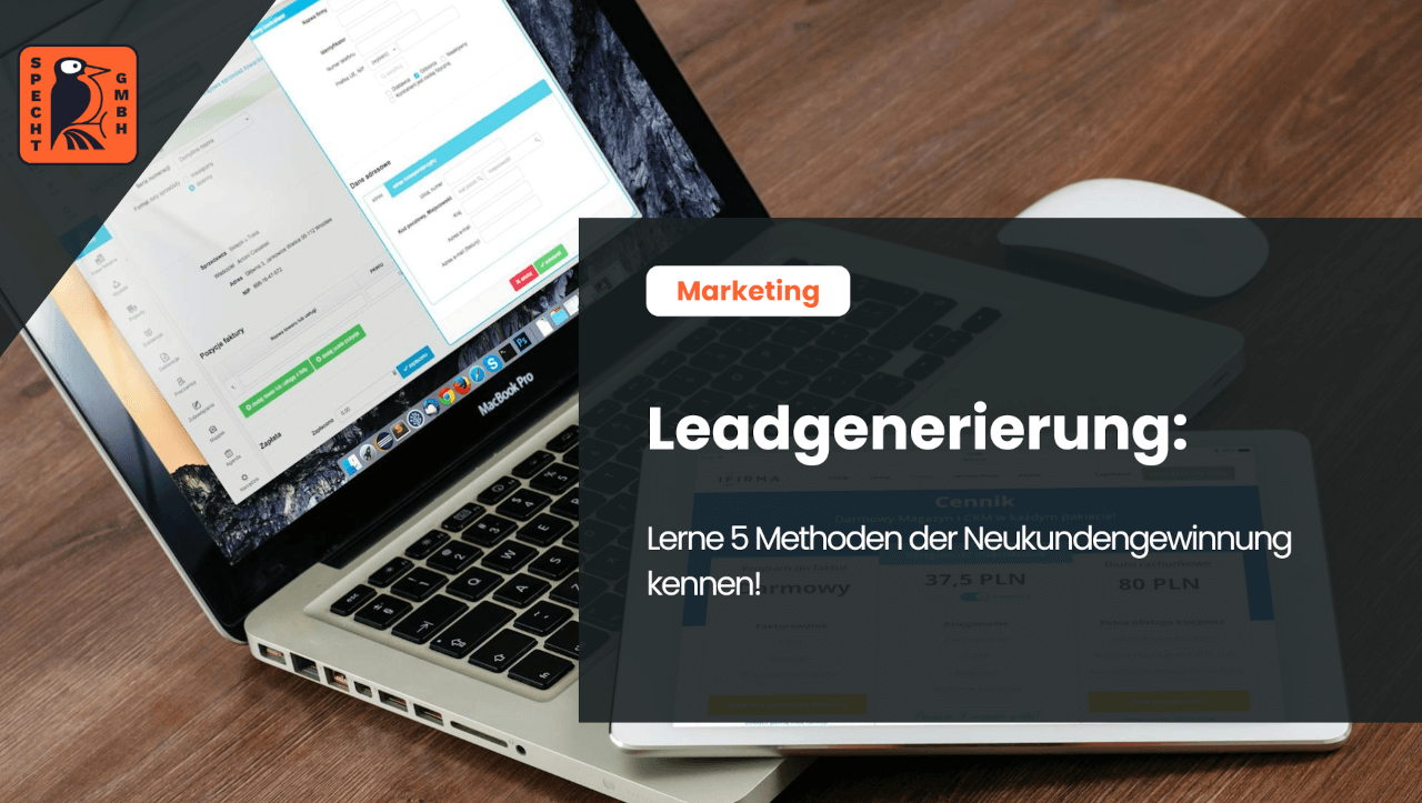 Beitragsbild zum Blogbeitrag über Leadgenerierung im Online-Marketing