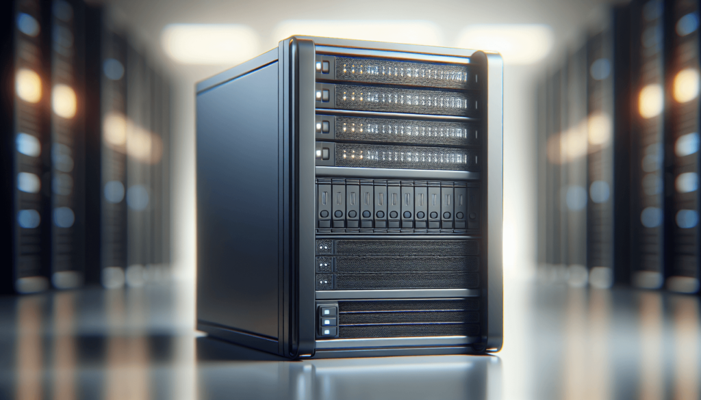 Moderner Server im Rechenzentrum – leistungsstarkes Webhosting für optimale Website-Performance